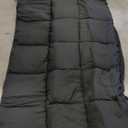 Gray Tranquility Sleep Rest Calm Weighted Blanket 39"x75"x18" ( Black ) Oeko Tex Standart 100