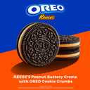 3 x OREO REESE'S Peanut Buttery Creme Chocolate Sandwich Cookies, 12.35 oz