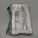 Amerdeco 10 Pack Brushed Brass Cabinet Pulls 5 Inch(128mm) Hole Center Gold Drawer Pulls Cabinet Hardware Kitchen Cabinet Handles for Bathroom Dresser Pulls ZH00013