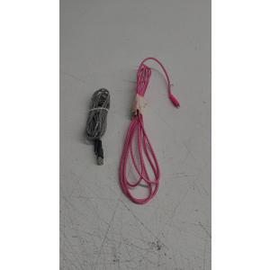 Set of 2 USB-C Chargers – Includes 1 Pink Pack and 1 Black Pack – Fast Charging, Compatible with Multiple Devices