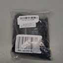 Hang Tag String Black 7" 1000Pcs Nylon Snap Lock Pin Loop Fastener Hook Ties Easy and Fast to Attach