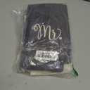 Tingjoo 2 Pcs Mr. and Mrs. Hand Towels 100% Cotton Hubby and Wife Embroidered Bathroom Towel Gift Mr. and Mrs. for Couple, Wedding Anniversary Bathroom Decor 29 x 3inch (Dark Gray, Beige)