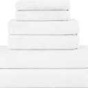 Orighty 6-Piece Towel Set - Soft & Lightweight - 2 Bath Towels, 2 Hand Towels, and 2 Wash Cloths - Absorbent & Quick Drying Microfiber Towel for Multipurpose, Bathroom, Gym, Sport, Yoga, Travel-White