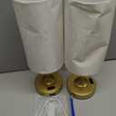 Cordless Lamp, 2-Pack, Dimmable, Ambient Light, 2700K, Timer, Touch Control, Portable, LED, Battery Operated, Rechargeable, Wireless, Desk Lamp, Kitchen Lamp, Fabric Shade, for Bedroom, Living Room