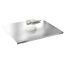 Stainless Steel Cutting Boards for Kitchen,304 Stainless Steel Chopping Boards with Lip and Non-slip silicone pad for Countertop Cutting Meats Fruits,Easy To Clean (15.7 * 23.6 * 0.06inch)