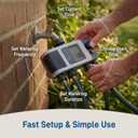 Orbit B-hyve XD 4-Port Smart Hose Watering Timer - App Controlled - Smart WeatherSense - Bluetooth Sprinkler Timer with Remote Control - Multi Outlet Yard Irrigation System - 24634