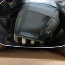 Ninestars Automatic Touchless Motion Sensor Rectangular Trash Can 13.2 Gallons, 50L, Silver, 13 Gal. 50 L, Silver Trim