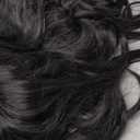 N NAYASA Long Black Wigs with Bangs Layered Wigs for Women Synthetic Heat Resistant Wig Natural Looking Realistic Wigs for Daily Party Use (24 inch)