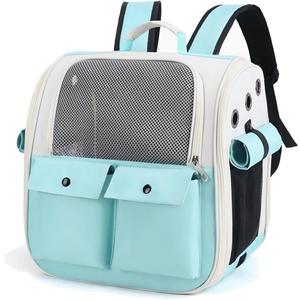 Olsa Large Space Capsule Cat Backpack Carrier - Breathable Pet Carrier for Travel, Lightweight Pet Travel Bag with Ventilation Mesh