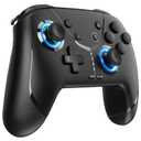 Wireless Switch Pro Controller for Nintendo Switch/Lite/OLED, Bluetooth Gaming Controller for iPhone/Android/Phone/PC/Steam/Mac/iOS/iPad/TV with Programmable/Vibration/Motion Control/Turbo/Wakeup/RGB (6-Axis Gyro Sensor)