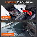 Electric Car Jack 5 Ton - 11023 LBS Floor Jack Lift, Included Impact Wrench, Garage Repair Car Tires Change for SUV MPV Sedan Truck (Orange)