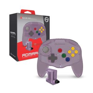 Hyperkin "Admiral" Premium BT Controller for N64/ Nintendo Switch/ Lite/ PC/ Mac/ Android (Amethyst Purple) - Nintendo 64