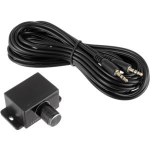 Universal Car Amplifier Level Controller Car Audio Control Knob Sub Amp Volume Control Cable with 3.5mm Wire for Car Motorcycle Speakers Home Theater