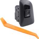 MOTOKU Rear Driver Side Door Window Switch for Chevrolet Silverado 2001-2007, Avalanche Suburban Tahoe 2003-2006, GMC Sierra 2001-2007, Yukon Cadillac Escalade 2003-2006