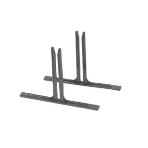 Childrens Factory Set of 2 Support Feet for Quiet Dividers with Sound Sponge, (Quiet Dividers Sold Separately)