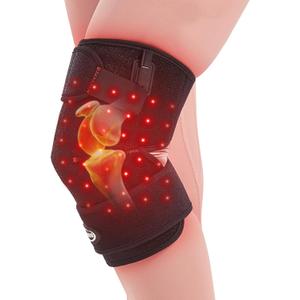 AOBOCO Red Light Therapy Wrap for Knee - 76Pcs 660nm & 152Pcs 850nm Near Infrared Therapy Device Pad for Elbow Shoulder Joint Pain Relief Faster Recovery Great for Athletes & Beyond