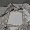 Crib Sheets for Boys or Girls 2 Pack, Fitted Crib Sheet for Standard Size Crib and Toddler Mattresses, Soft and Breathable Material, Grey & White