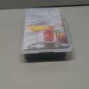 WIBIMEN Ice Cube Tray with Lid and Bin - Round Ice Trays for Freezer with Lid - Ice Cube Trays for Freezer with Ice Container (0.8"-2PACK Black)