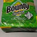 Bounty Paper Napkins, White, 400 Count