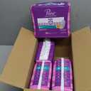 Poise Incontinence Pads & Postpartum Incontinence Pads, 3 Drop Light Absorbency, Regular Length, 120 Count (4 Packs of 30)