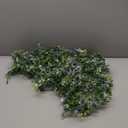 HuiYngTong 2 Pack Artificial Eucalyptus Garland, 5.5ft Faux Eucalyptus Vines with Lifelike Silver Dollar Leaves, Handmade Greenery Garland for Wedding Arch Decor, Table Runner, Home Party Backdrop