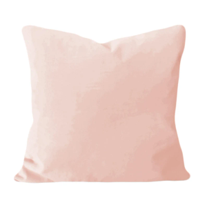 Pink Pillow Cushion 26x19in