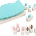 We R Memory Keepers Punch Board Bundle Planner Punch, 15 Piece, Paper, Cardstock, Scrapbooking, Journaling, DIY Crafting Projects, Card Making