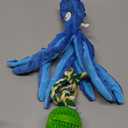 KIPRITII 9-Pack Interactive Puppy Dog Toys for Small Dogs No-Stuffing Squeaky Octopus-Shaped Toy, Cute Plush & Engaging Chew Toys for Puppy Teething to Keep Them Busy