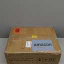 Furologee Nightstand with Fabric Drawer & Storage Shelf, Small Side Table for Small Space, 2 Tiers Industrial End Table for Living Room, Bedroom, Black Oak (1)