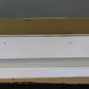 AMADA HOMEFURNISHING Floating Shelves Wall Mounted, 32 x 7 Inch Wall Shelves for Bathroom, Bedroom, Living Room, White Shelves Set of 2