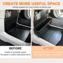 Center Console Trash Can Bin Fit for 2018-2024 Honda Odyssey Accessories | Trash garbage bin/items organizer, durable ABS plastic, washable