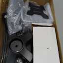 Mobile TV Carts, Rotating Rolling TV Stand on Wheels for 13-50" Flat/Curved TVs Height Adjustable 30 Tilt Floor TV Stand Portable Monitor Stand Holds up to 44lbs Max VESA 200x200mm ML1350