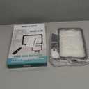 5X Handheld Magnifier for Page Reading - Large Folding Lighted Magnifier with 48 LED Lights (3Modes), Rectangular Handhold Magnify Lens Gifts for Reading Small Prints, Low Vision, Seniors