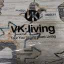 VK·LIVING Area Rugs Machine Washable Rug 9'x 12' Vintage Design Washable Area Rugs with Non Slip Rugs for Living Room Bedroom Traditional Woven Rug Carpet Stain Resistant, Home Decor Office Boho Rug, Beige