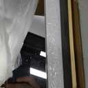Beauty4U 50” x 14" Full Length Wall Mirror, White Baroque Door Mirror
