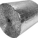 uBoxes, One-Sided Thermo Insulated Bubble Roll, 125-feet Wrap (12-Inches)