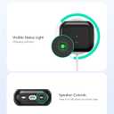 ESR for AirPods 4 Case, Compatible with AirPods 4th Generation Case (2024) (USB-C), Compatible with MagSafe, Drop Protection Cover with Lanyard, Magnetic Lid Lock, Orbit Hybrid Series, Black