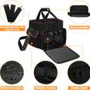 Travel Carrying Case Compatible with Jackery Explorer 1000, Portable Power Station Storage Bag with waterproof fabric and Front Pockets for Charging Cable and AccessoriesW13.5*D9.5*H11.5 inches