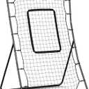 GoSports 5 x 3 ft Baseball & Softball Pitching and Fielding Rebounder - Pitch Back Return Net with Strike Zone