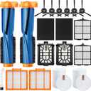 Replacement Parts Compatible with Shark UR2360S UR2360 UR2360EEUS Ultra Robot Vacuum Cleaner,Main Brush,HEPA Filter,6 Side Brush,20 Pack Accessories kit