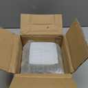 4x4 Post Base 4Pcs-Inner Size 3.6x3.6-Heavy Duty Metal Post Brackets-Deck Post Anchors-Solid Steel-Powder Coated-Wood Post Holder for Porch Handrail Railing Pergola Fence Pavilion-Support Deck Base