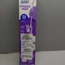 Swiffer PowerMop Multi-Surface Mop Kit for Floor Cleaning, Includes PowerMop, 2 Mopping Pad Refills, 1 Cleaning Solution with Fresh Scent and 2 Batteries (Purple and White)