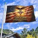 250 Anniversary USA Flag Patriotic 250th Anniversary Flag 3x5 Ft Double Sided 17762026 Flag with Eagle Design, Outdoor Indoor July 4th Independence Day Decoration for Yard Garden Home