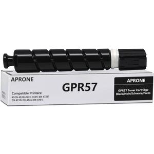 GPR57 GPR-57 Remanfactured 0473C003 Black Toner Cartridge Replacement for imageRunner Advance 4525i 4535i 4545i (Black,42100 Pages) (GPR57 Black)