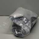 Tie-Dyed Runner Rug for Bedroom Black Grey 2x6ft Fluffy Area Rug Bedside Runner Rug for Kids Room Boys Teens Nursery Baby Living Room Dorm Home Decor Carpets