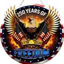 4th of July Door Sign 250th Anniversary Front Door Sign 3D 250 Years Patriotic Front Door Decor with Eagle Fire Designs Wooden Hanging Sign Door Hanger for Outdoor Farmhouse Porch