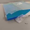 12" x 12" x 1/4" HDPE Plastic Sheet, High Density Polyethylene Sheet Cutting Board Blue Solid Block, [for DIY, Home Floor]