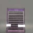 GAQQI Lash Clusters, Cluster Eyelash Extensions 120 Cluster Lashes, Volume Eyelash Clusters 10-14mm, Multilayered 3D Individual Lashes, Soft and Thin Band (3D-GQ01)