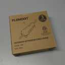 Flemoon [3 Pack] Outdoor Extension Cord Safety Cover with Waterproof Seal, Weatherproof Electrical Connection Box to Protect Outdoor Outlet, Plug, Socket, Christmas Holiday Decoration Light, Black