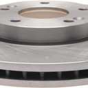 ACDelco Silver Front Brake Rotor 18A2419A | GM 19255502 Brake Rotors for Select Hyundai Sonata, Tucson, Veloster, Kia Sportage, Kia Optima, Forte, Forte Koup, Rondo, and more